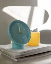 Hodiny Table Clock, blue