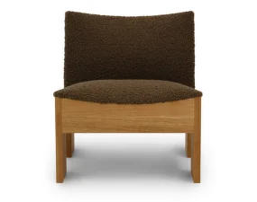 Ex-display Křeslo Tenon Natural Oak, Zinc Drake Mocha