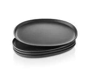 Servírovací talíř Nordic Kitchen Oval Plate 32 cm, black