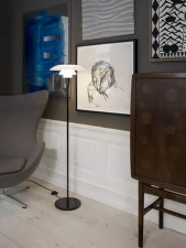 Stojací lampa PH 3½-2½, black metallised