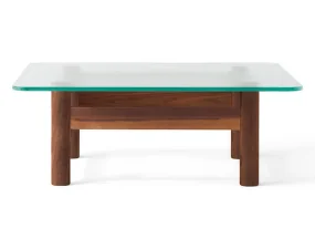 Konferenční stolek Brasilia Lounge Table, walnut