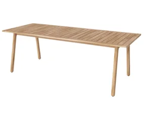 Zahradní stůl Patio 220 cm, untreated solid teak