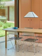Stůl Annex Oblong 240x95, cream white/white laminate