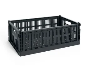 Úložný box Colour Crate Large, charcoal