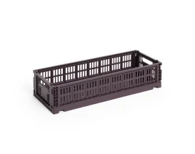 Úložný box Colour Crate Mini Oblong, bordeaux