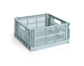 Úložný box Colour Crate Medium Square, dusty blue