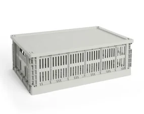 Plastové víko Colour Crate Large, grey