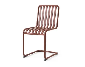 Židle Palissade Cantilever, iron red