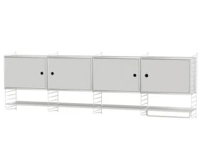 Policová sestava String Kitchen K, white