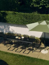 Slunečník Terrazza Hexagon, green and dark green
