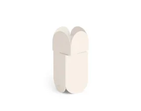 Mlýnek na sůl a pepř Arcs Small, off-white