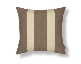 Venkovní polštář Strand, carob brown/parchment