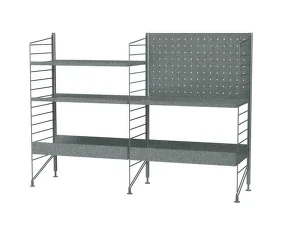 Venkovní policová sestava String Outdoor K, galvanized
