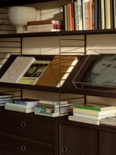 Stolová deska String Work Desk, dark oak