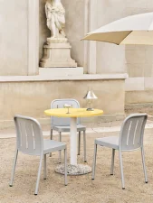 Zahradní židle Deville, silver grey