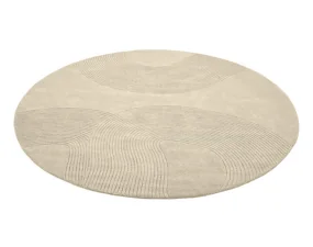 Koberec Zen Round Ø250 cm, creme