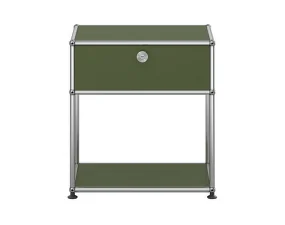 Noční stolek USM Haller M54, olive green