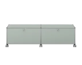 Komoda na kolečkách USM Haller M61, light grey