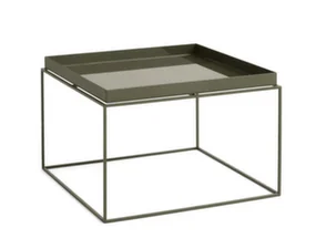 Stolek Tray Table 60x60, olive green