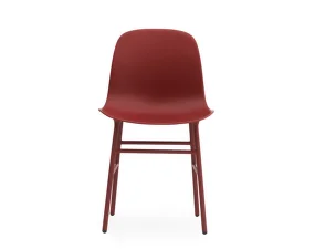 Židle Form Steel, red