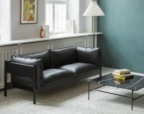 Třímístná pohovka Arbour, oiled solid walnut / Nevada NV0500