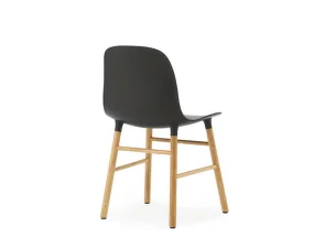 Židle Form Oak, black
