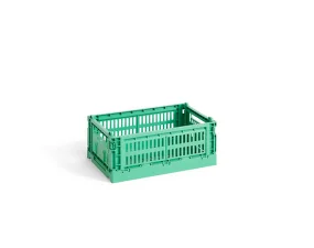 Úložný box Colour Crate Small, dark mint