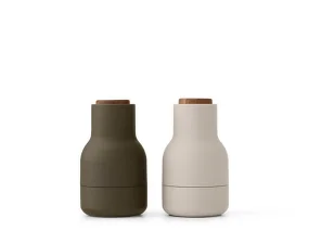 Mlýnky na sůl a pepř Bottle Small, hunting green-beige