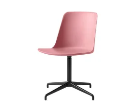 Kancelářská židle Rely HW11, black / soft pink