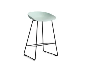 Barová stolička AAS 38 Low, black / dusty mint