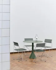 Židle X-Line Chrome, chalk white