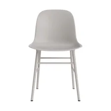 Židle Form Steel, warm grey