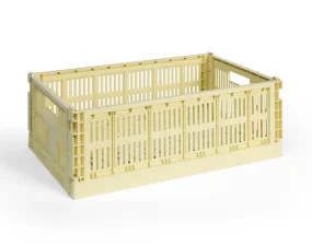 Úložný box Colour Crate Large, light yellow