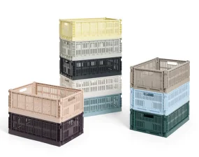 Úložný box Colour Crate Large, warm grey