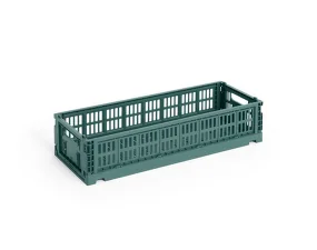 Úložný box Colour Crate Mini Oblong, dark green