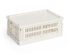 Plastové víko Colour Crate Small, off-white