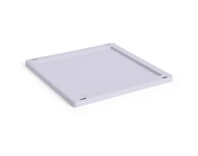 Plastové víko Colour Crate Medium Square/Cube, lavender