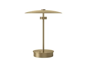 Přenosná lampa Reflection, brass lacquered aluminium