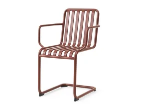 Židle Palissade Cantilever Armchair, iron red