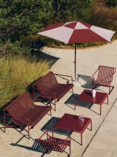 Křeslo Palissade Cantilever Lounge Chair Low, iron red