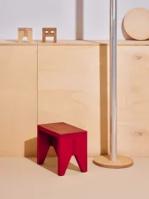 Stolička Manolito Short, red