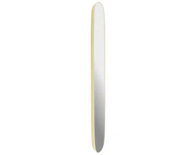 Zrcadlo Framed Mirror 150 cm, light yellow/clear
