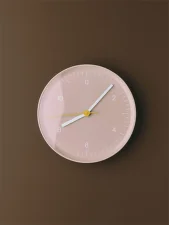 Nástěnné hodiny Wall Clock, pink