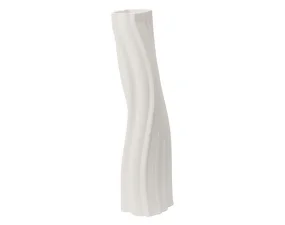 Váza Rylith Floor H70, off-white