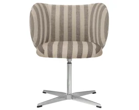 Jídelní židle Rico Swivel, Louisiana sand / off-white