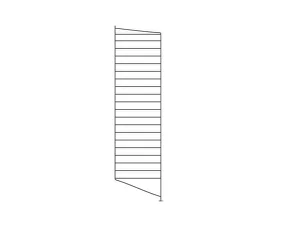 Panel String Floor 115 x 30, dark brown
