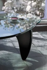 Konferenční stolek Coffee Table, black ash