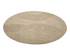 Koberec Zen Round Ø250 cm, beige