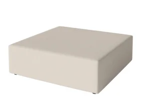 Pouf Sora 115x115 cm, ivory