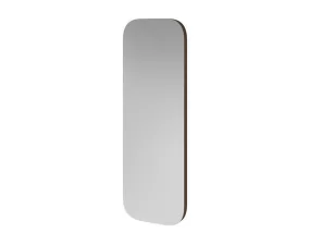 Zrcadlo Vala Rectangular 120x40 cm, dark lacquered oak